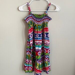 Hanna Andersson Smocked Multicolored Sundress